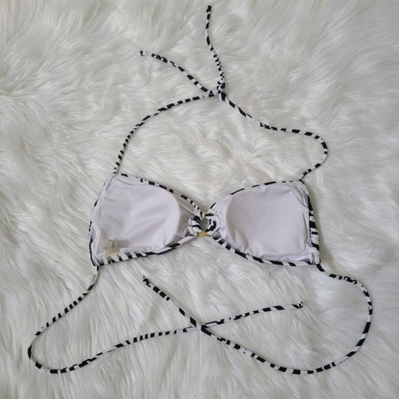 Victoria's Secret Swim Top Zebra Print ,Size S 🎈 - Picture 12 of 13